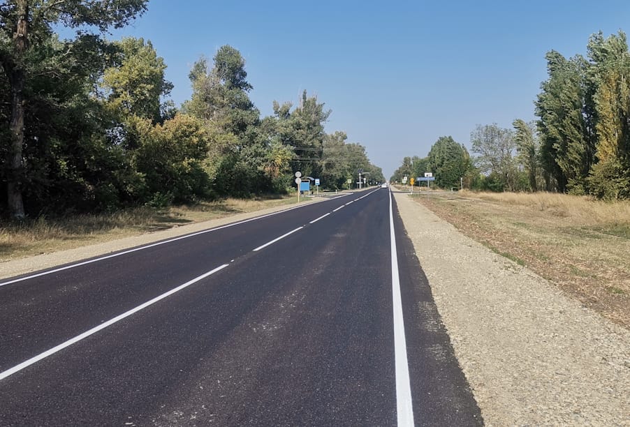В 2024 году в Республике Адыгея обновили более 50 км дорог